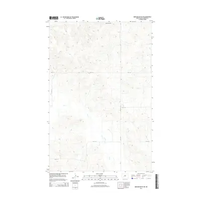 2014 Map of Medicine Butte SW, 2014 Print
