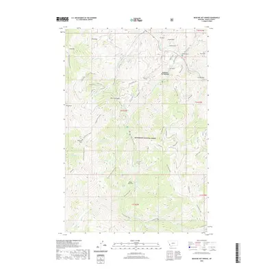 2020 Map of Medicine Hot Springs, 2020 Print