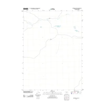 2011 Map of Medicine Lake, 2011 Print