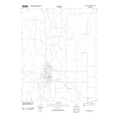 2009 Map of Medicine Lodge, 2009 Print