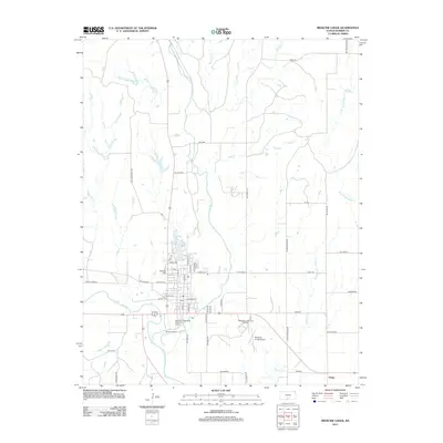 2012 Map of Medicine Lodge, 2012 Print