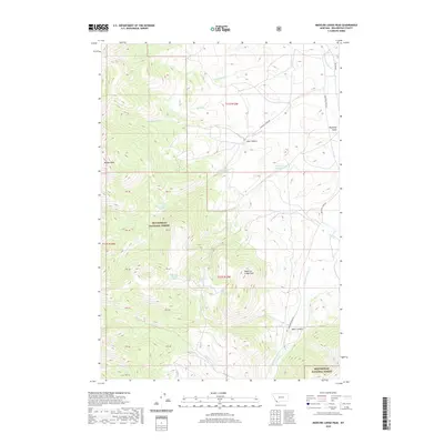 2020 Map of Medicine Lodge Peak, 2020 Print