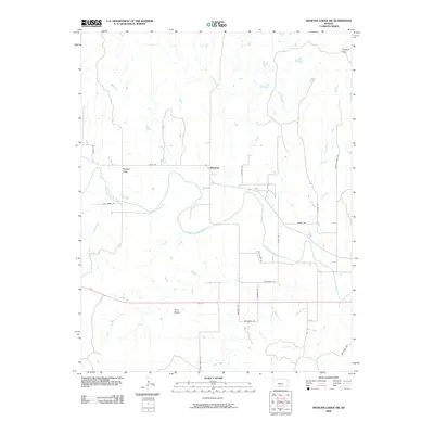 2009 Map of Medicine Lodge SW, 2009 Print