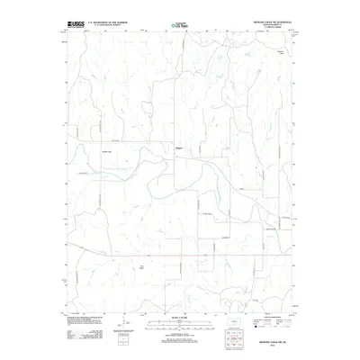 2012 Map of Medicine Lodge SW, 2012 Print