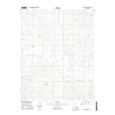 2015 Map of Medicine Lodge SW, 2015 Print