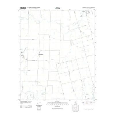 2012 Map of Medicine Mound, 2012 Print