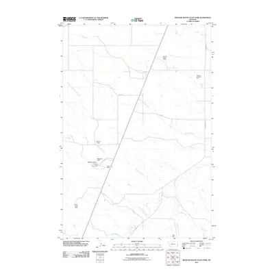 2011 Map of Medicine Rocks State Park, 2011 Print