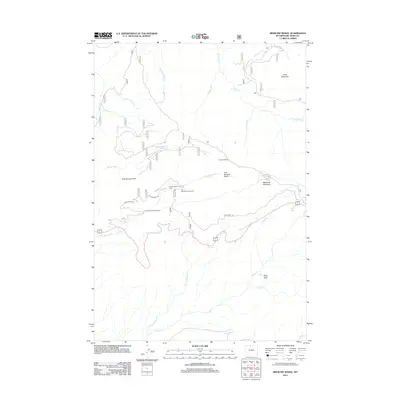 2012 Map of Medicine Wheel, 2012 Print
