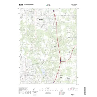 2023 Map of Medina, 2023 Print