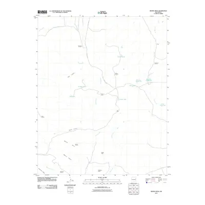 2010 Map of Medina Mesa, 2010 Print
