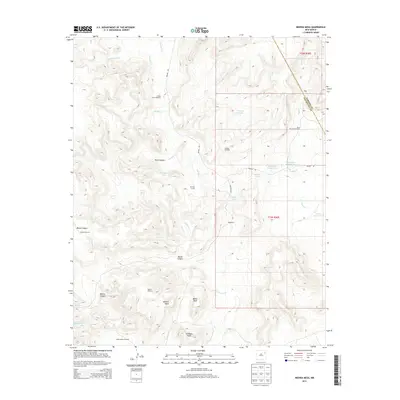 2013 Map of Medina Mesa, 2013 Print