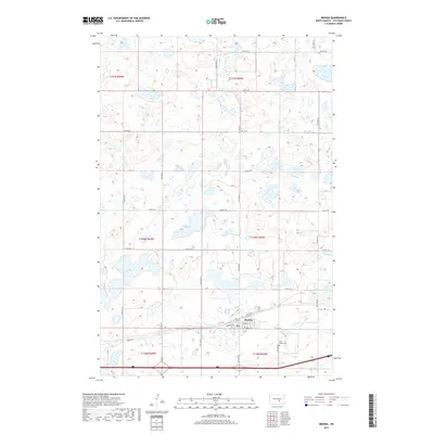 2017 Map of Medina, 2017 Print