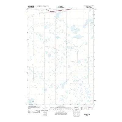 2011 Map of Medina SW, 2011 Print