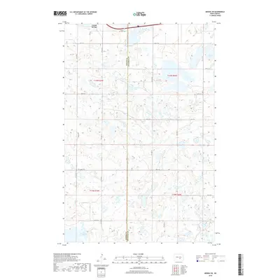 2018 Map of Medina SW, 2018 Print