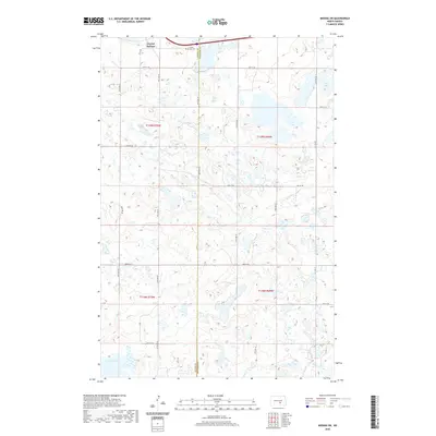 2020 Map of Medina SW, 2020 Print