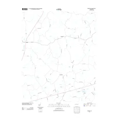 2013 Map of Medon, 2013 Print