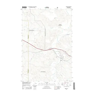 2014 Map of Medora, 2014 Print