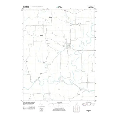 2010 Map of Medora, 2010 Print