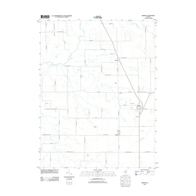 2012 Map of Medora, 2012 Print