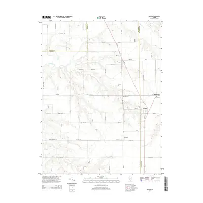 2015 Map of Medora, 2015 Print