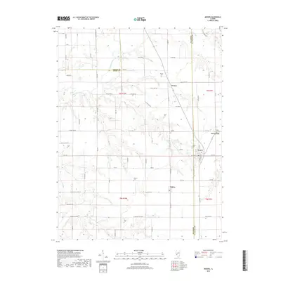 2018 Map of Medora, 2018 Print