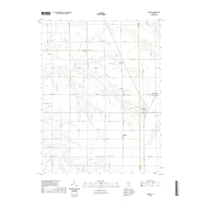 2021 Map of Medora, 2021 Print