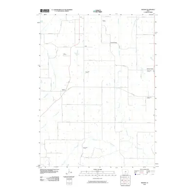 2010 Map of Medora, 2010 Print