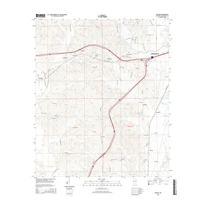 2015 Map of Meehan, 2015 Print