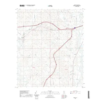 2020 Map of Meehan, 2020 Print