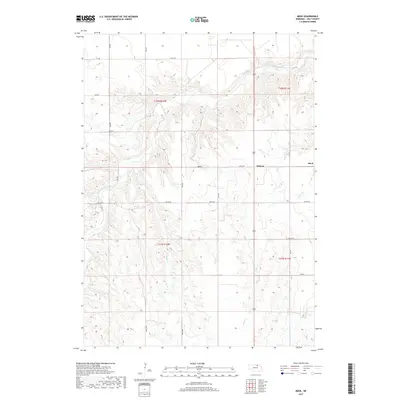 2017 Map of Meek, 2017 Print