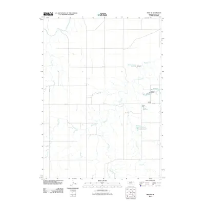 2011 Map of Meek NE, 2011 Print