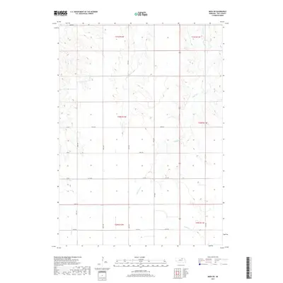 2017 Map of Meek SW, 2017 Print