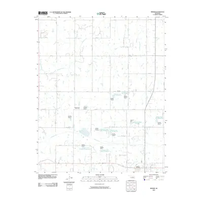 2009 Map of Meeker, 2009 Print