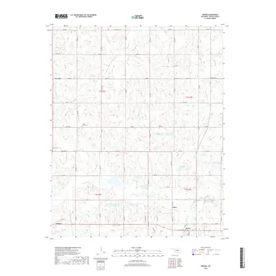 2018 Map of Meeker, 2018 Print