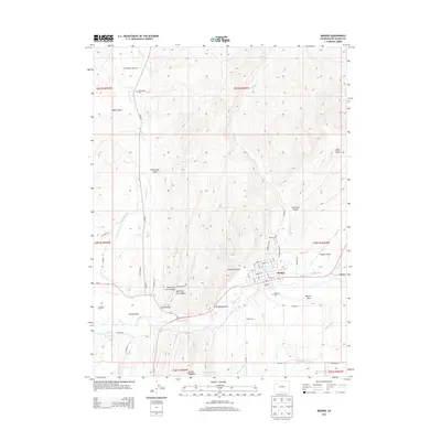 2013 Map of Meeker, 2013 Print