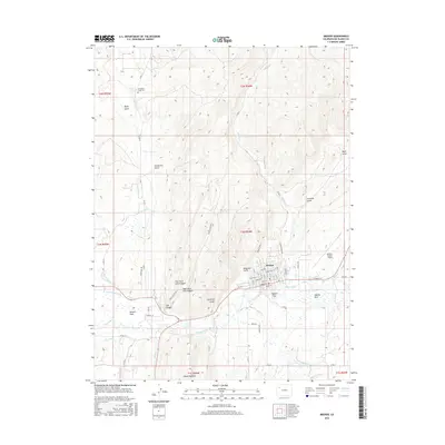 2016 Map of Meeker, 2016 Print