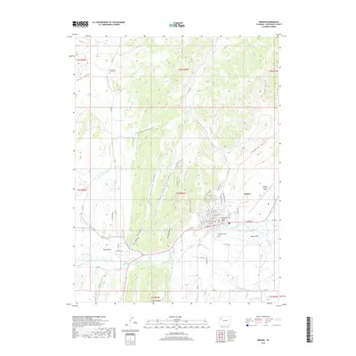 2019 Map of Meeker, 2019 Print