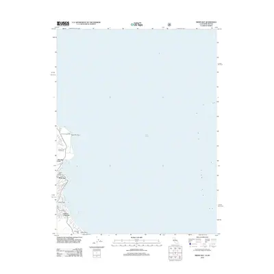 2012 Map of Meeks Bay, 2012 Print