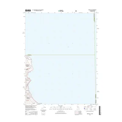 2015 Map of Meeks Bay, 2015 Print
