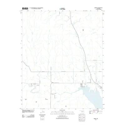 2012 Map of Meers, 2012 Print