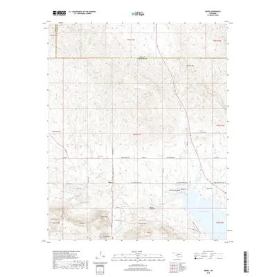 2018 Map of Meers, 2018 Print