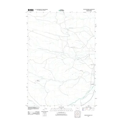 2012 Map of Meeteetse West, 2012 Print