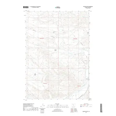 2017 Map of Meeteetse West, 2017 Print