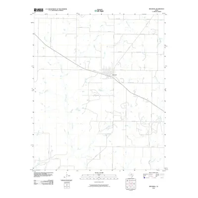 2010 Map of Megargel, 2010 Print