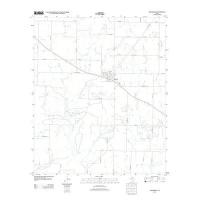 2012 Map of Megargel, 2012 Print