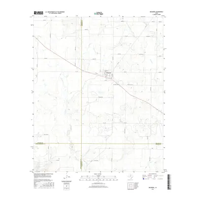 2016 Map of Megargel, 2016 Print