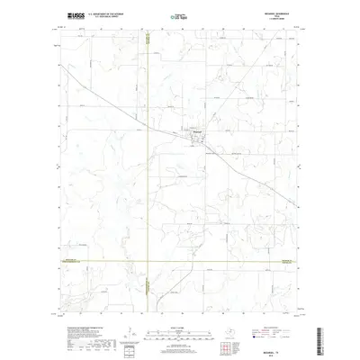 2019 Map of Megargel, 2019 Print