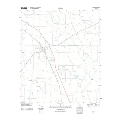 2011 Map of Meigs, 2011 Print