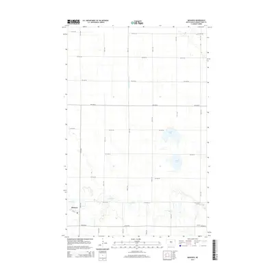 2014 Map of Mekinock, 2014 Print