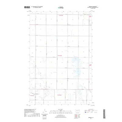 2017 Map of Mekinock, 2017 Print